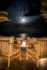 Full moon from chill area Aiyanna Ibiza 