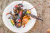 Chargrilled lobster from Aiyanna Ibiza 